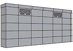 コンクリートブロック塀